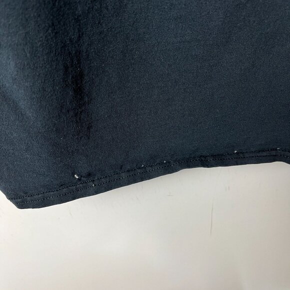 Distressed Vintage Y2K T Shirt Skeleton Mythical Creatures XL Black Graphic Tee - Picture 11 of 16